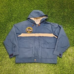 Vintage Woolrich US Navy Utility Jacket Large 24x24 Military Hooded Field Coat